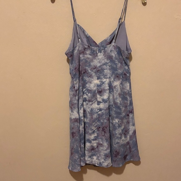 Astr Blue and Purple Mini Dress - Picture 2 of 3